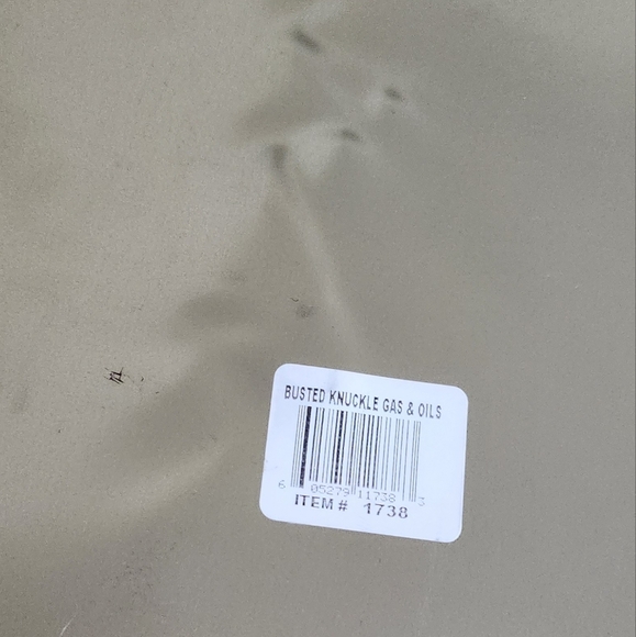 🛠️⛽ Vintage-Style Metal Sign – Busted Knuckle Garage Design - made to look aged - Picture 9 of 16